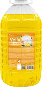 Средство для мытья посуды GraSS «Velly» light,сочный лимон ПЭТ 5кг., 1 на скидке