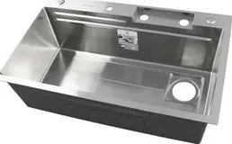DS6050 Кухонная мойка 600*500*200mm , нержавеющая сталь с сифоном на скидке