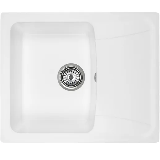 Мойка из искуственного камня GreenStone GRS-17K-331 белый