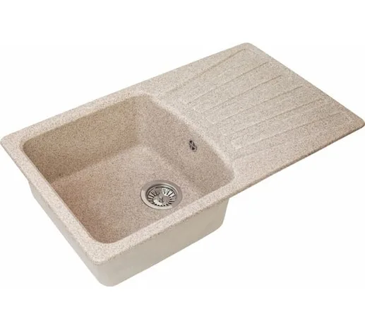 Мойка из искуственного камня GreenStone GRS-21K-302 песочный