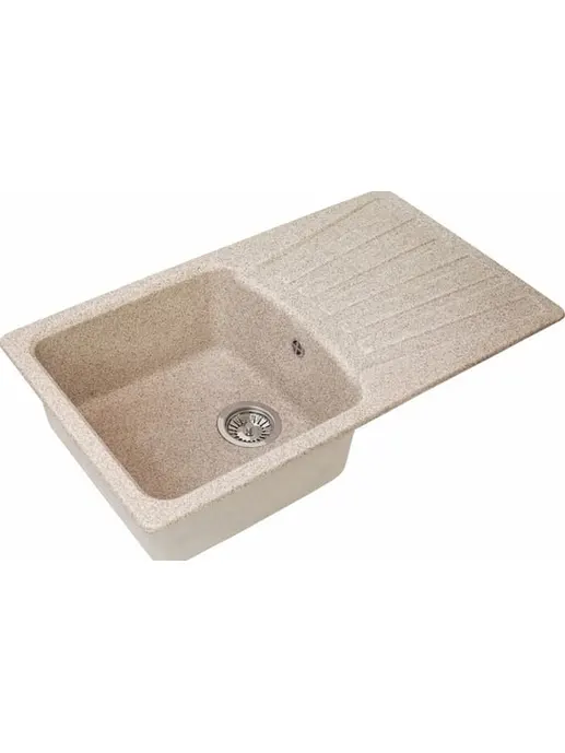 Мойка из искуственного камня GreenStone GRS-21K-302 песочный