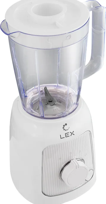 LEX LX 20010-2, блендер стационарный пластиковый (белый)