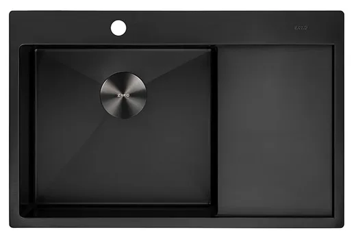 Мойка ZORG ZRN 5080 PREMIUM L PVD Gunblack,