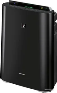 Воздухоочиститель с функцией увлажнителя Sharp KCD41RB черный на скидке