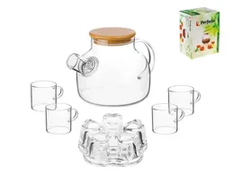 Чайный набор PERFECTO LINEA BAMBOO 6 предметов на скидке