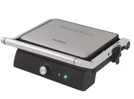 Электрогриль Endever Grillmaster 225 (серебристый/черный)