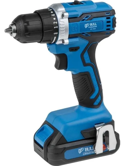 Аккум. дрель-шуруповерт BULL SR 1803