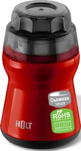 Кофемолка Holt HT-CGR-005 красная на скидке