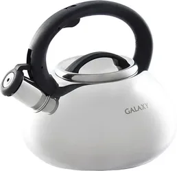Чайник со свистком Galaxy LINE GL 9207, серый на скидке