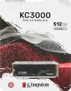 SSD диск Kingston KC3000 512GB на скидке