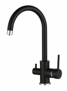 Смеситель AquaSanita Sabiaduo 2963 601 black metallic на скидке