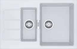 Кухонная мойка FRANKE SIRIUS SID 651-78 полярный белый на скидке