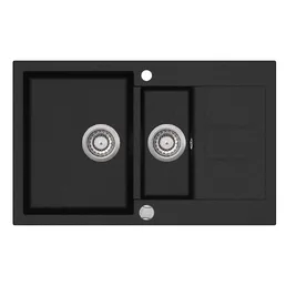 Мойка AquaSanita Tesa SQT 151 601 AW black metallic на скидке