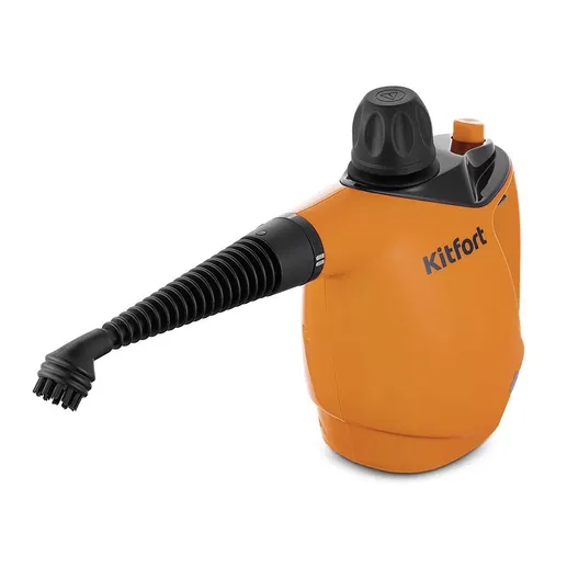 Пароочиститель KITFORT KT-9140-2 черно-оранжевый