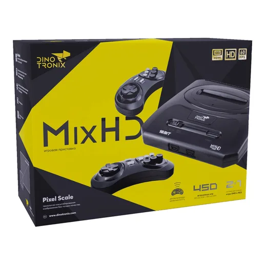 Игровая приставка Dinotronix MixHD 1080 + 450 игр (модель: ZD-09)