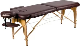Массажный стол Atlas Sport складной 2-с 60 см деревянный + сумка в под на скидке