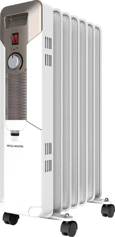 Масляный обогреватель WILLMARK WOR-2307 (1500В.,7 секц.,3 режима.,защ.