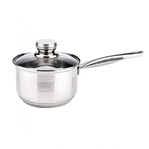 Сотейник из нержавеющей стали KELLI KL-4727-14Gold 1,3л (1х9)