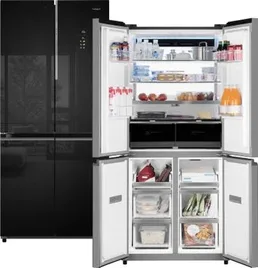 Холодильник Weissgauff WCD 450 Dark Grey NoFrost Inverter на скидке