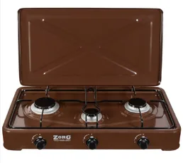 Настольная газовая плита ZorG Technology O 300 brown на скидке