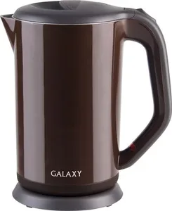 Чайник электрический Galaxy LINE GL 0318, коричневый на скидке