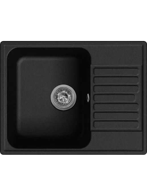 LEX GARDA 620 BLACK кварцевая мойка