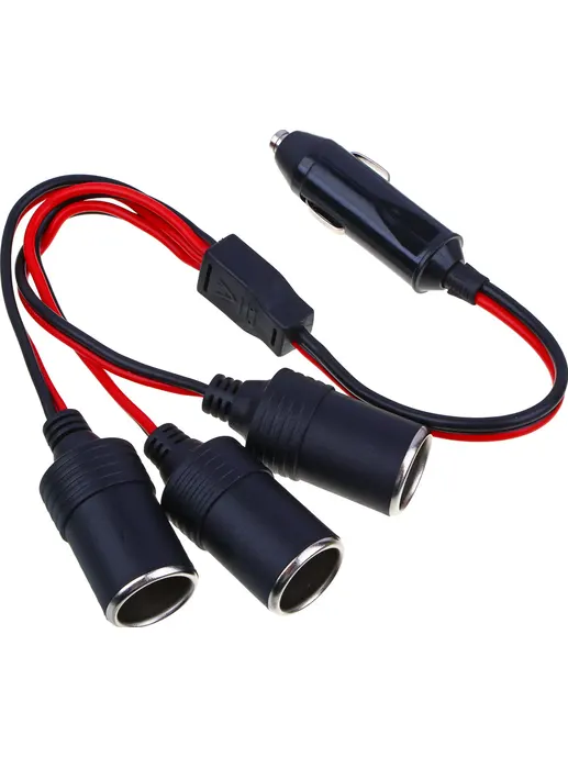 Разветвитель прикуривателя 3 гнезда 12V G2225