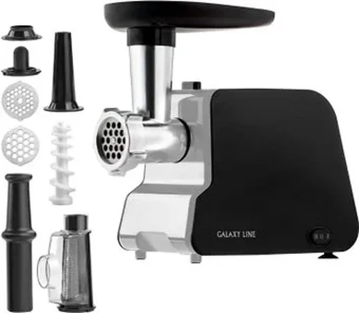 Мясорубка электрическая Galaxy LINE GL 2418, белый