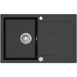 Мойка AquaSanita Tesa SQT 101 601 AW Black Metallic на скидке