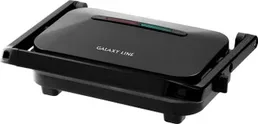 Гриль электрический Galaxy LINE GL 2977, черный на скидке