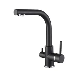 Смеситель AquaSanita Akvaduo 2663 601 black metallic на скидке