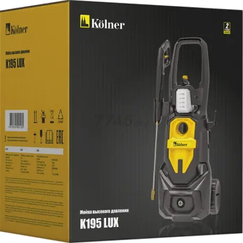 Мойка высокого давления Kolner K195 LUX