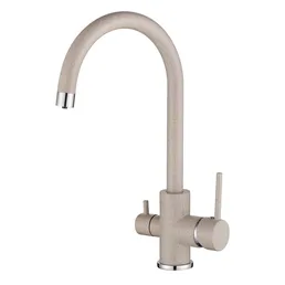 Смеситель AquaSanita Sabiaduo 2963 110 beige на скидке