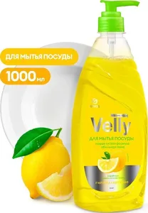 Средство для мытья посуды GraSS «Velly» лимон 1л, 125427, на скидке