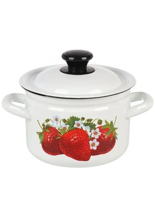«Клубника» Кастрюля 5,0л (цил.), БЕЛАРУСЬ