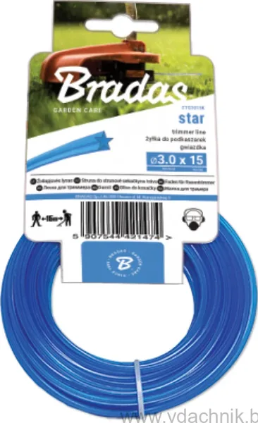 Леска BRADAS 1.3мм 15м