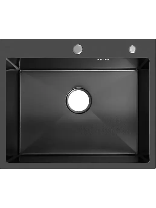 Мойка ARFEKA ECO AR 600*500 BLACK PVD NANO DECOR MILLET GRAINS