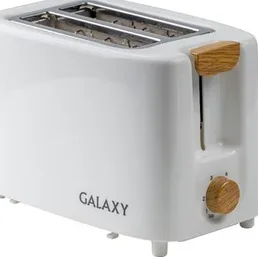 Тостер электрический Galaxy LINE GL 2909, белый на скидке