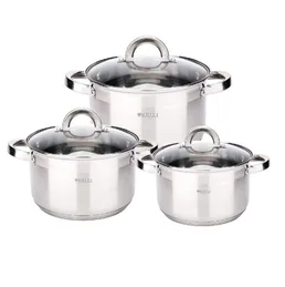 Набор Кастрюль 6 предметов KELLI KL-4726 (1х4) на скидке