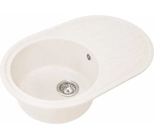 Мойка из искуственного камня GreenStone GRS-18-331 белый