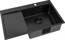 Мойка ZORG ZRN 5080 PREMIUM R PVD Gunblack, на скидке