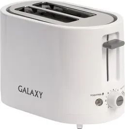Тостер электрический Galaxy LINE GL 2908, белый на скидке