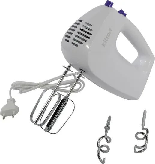 Миксер Kitfort KT-3071-1 (бело-фиолетовый)