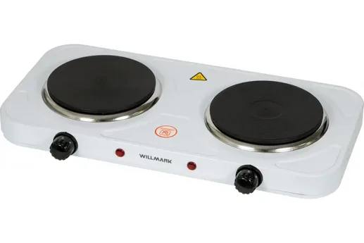 Плита элек. WILLMARK HS-210W (2 чугун конф.*155 mm/1000Вт.,155*1000Вт,