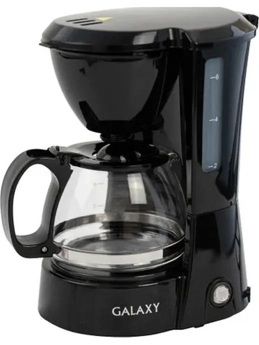 Кофеварка электрическая Galaxy LINE GL 0700, черная