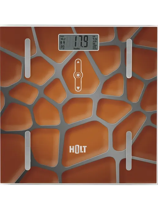 Весы напольные электронные Holt HT-BS-011 оранжевые