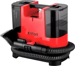 Моющий пылесос KITFORT KT-5162-1 (черно-малиновый) на скидке
