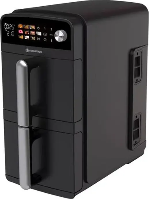 Аэрофритюрница Evolution AIRO 10700 Dual (черный)