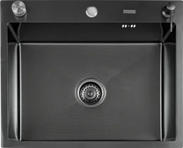Мойка FUTUR FK6050 (nano black) на скидке