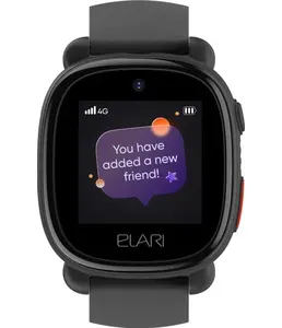 Часы-телефон ELARI KIDPHONE 4G LITE (серийный) (черный) на скидке